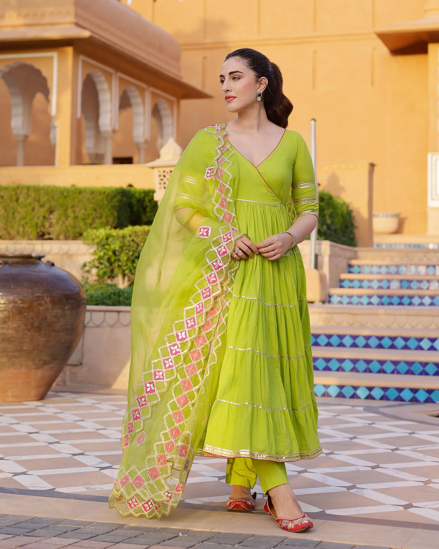 Irya Gotapatti Cotton Suit Set My Store