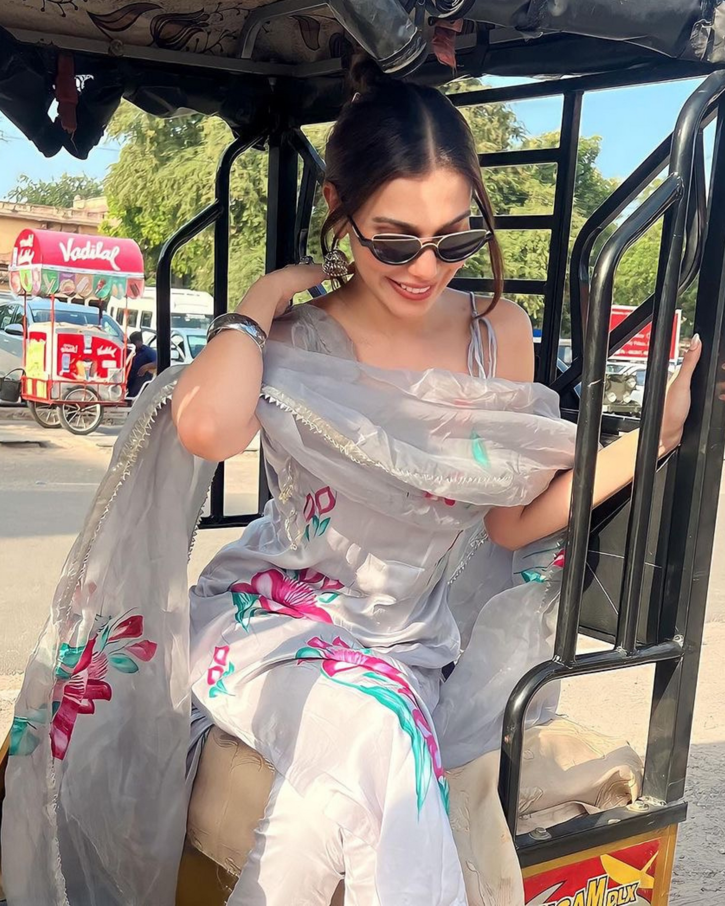 Arabic Grey Handpainted Suit Set Quick Cart