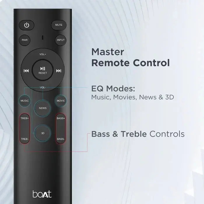 boAt Aavante Bar Aura Bluetooth Soundbar with 160W RMS Signature Sound, 2.1 Channel, Wired Subwoofer My Store