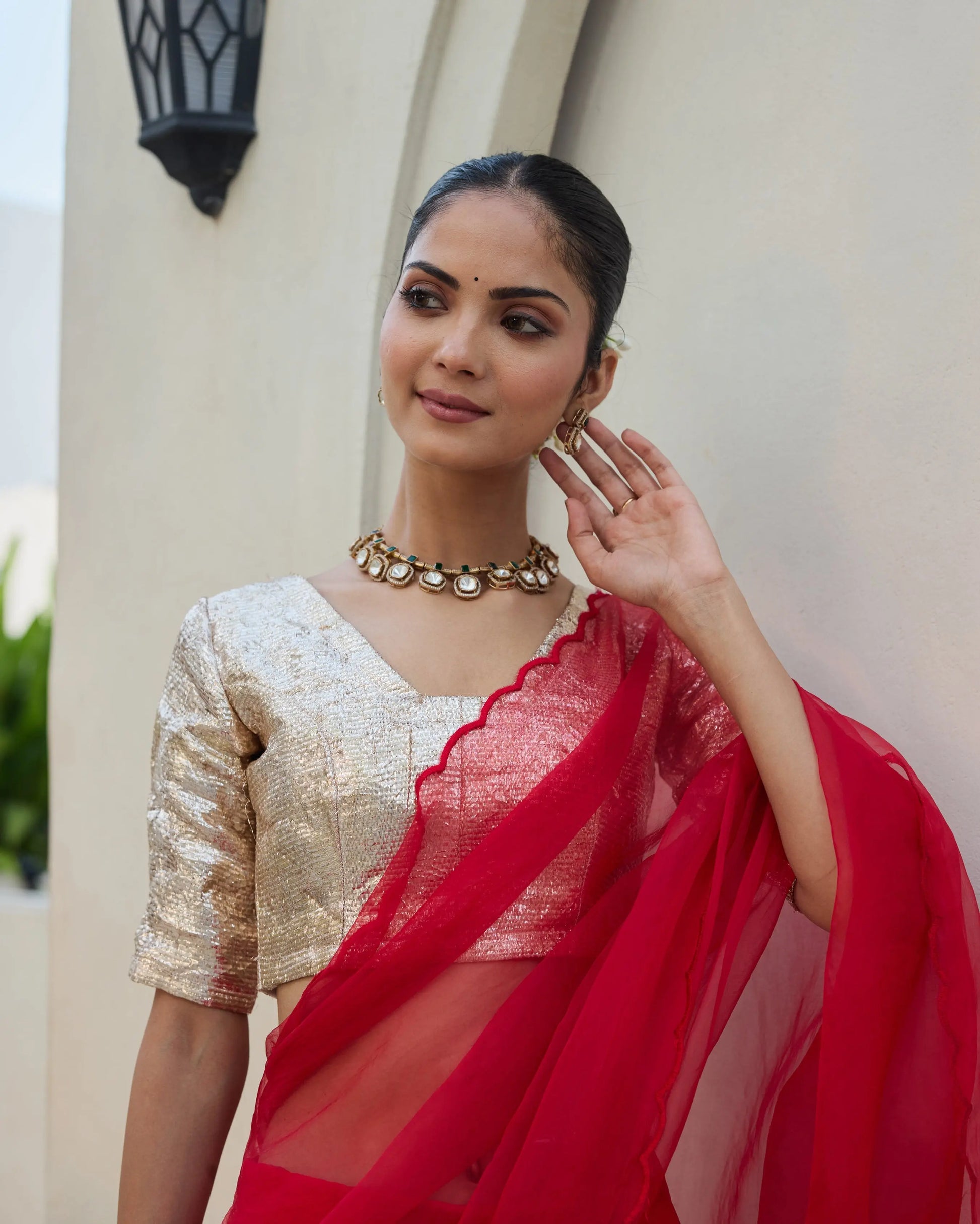 Mystic Silver Gota Blouse My Store