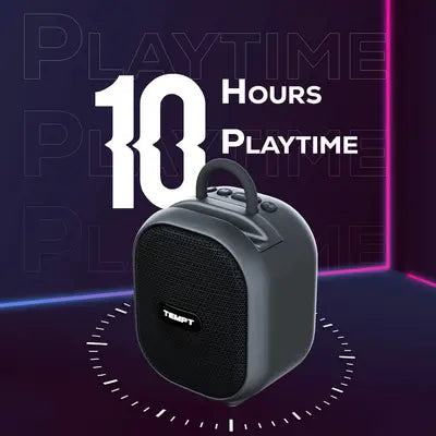 Tempt Rebel 12W Bluetooth Speaker Black