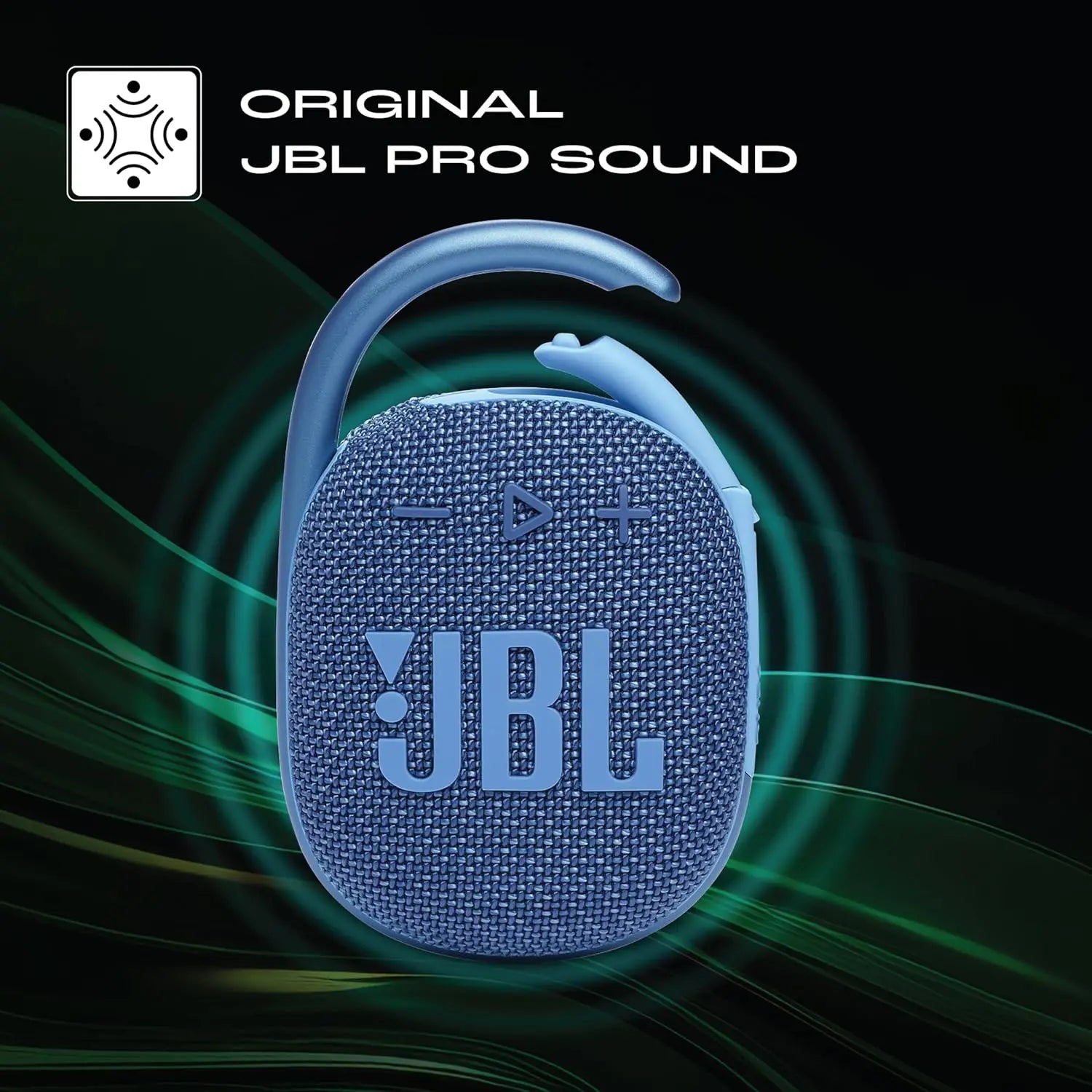JBL Clip 4 Eco with eco-Friendly Wireless Portable Bluetooth Speaker (JBL CLIP 4 ECO BLU) My Store