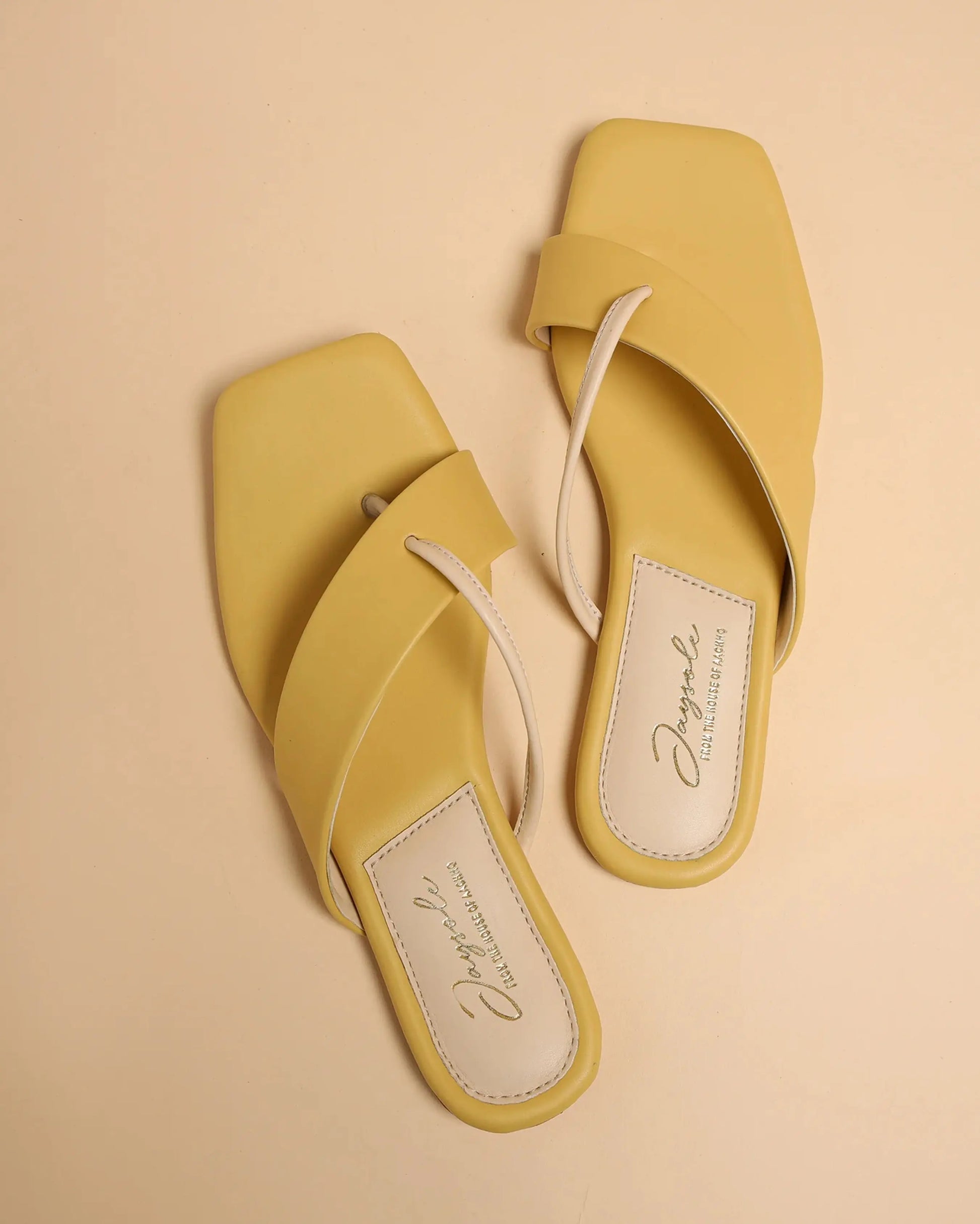 Cornsilk Crisscross Flats My Store