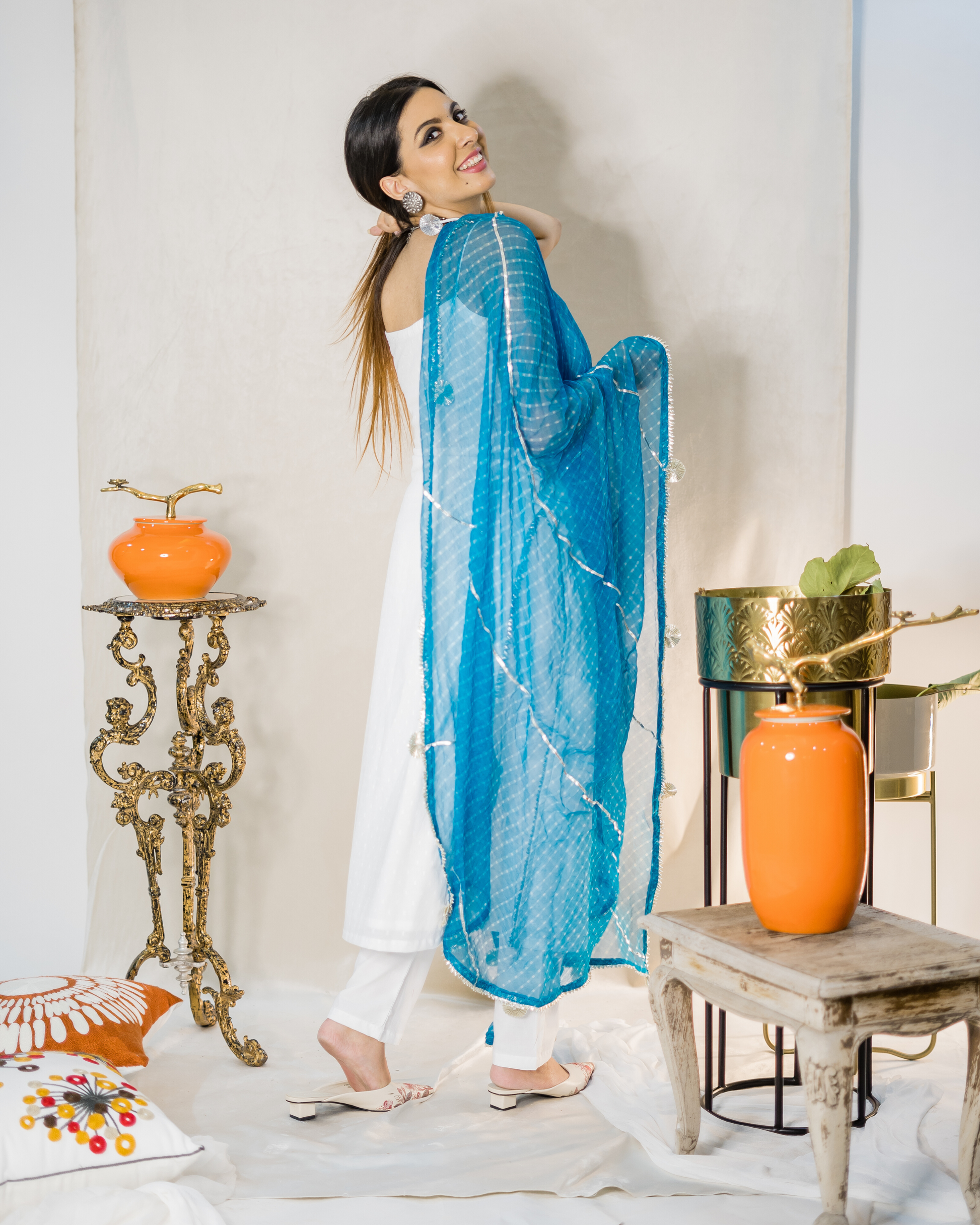 Malibu Leheriya Suit Set My Store