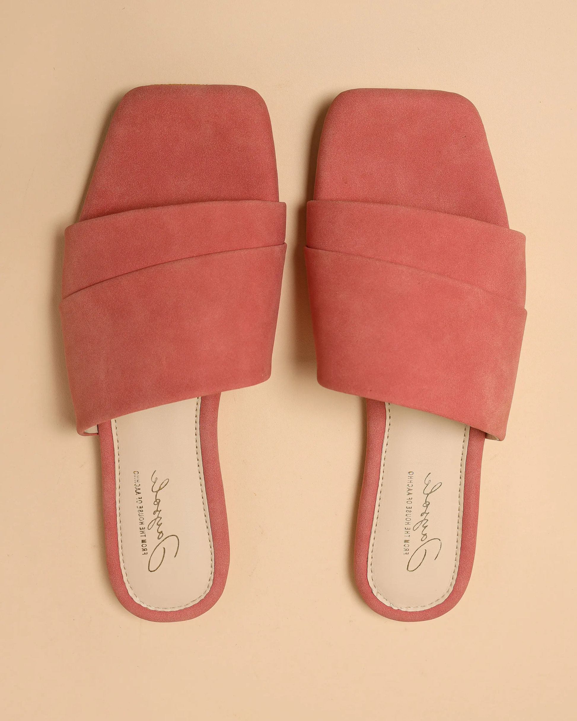 Claret Red Suede Slides My Store