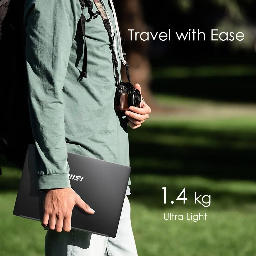 MSI Modern 14 Laptop 14 C12MO-1212IN 12th Gen Intel Core i5 Processor/16GB RAM/512GB SSD/Win11/,Microsoft Office Home & Student 2021/Intel Iris Xe Graphics Card/Screen Inch 14/Black