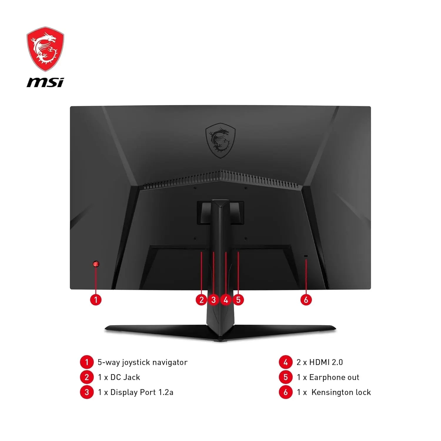 MSI G27C4X 27" FHD 250Hz 1ms VA AMD FreeSync Curved Gaming Monitor My Store