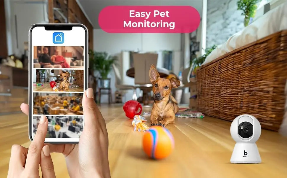 Beetel 3MP Full HD Smart Wi-Fi CCTV Home Security Camera CC3