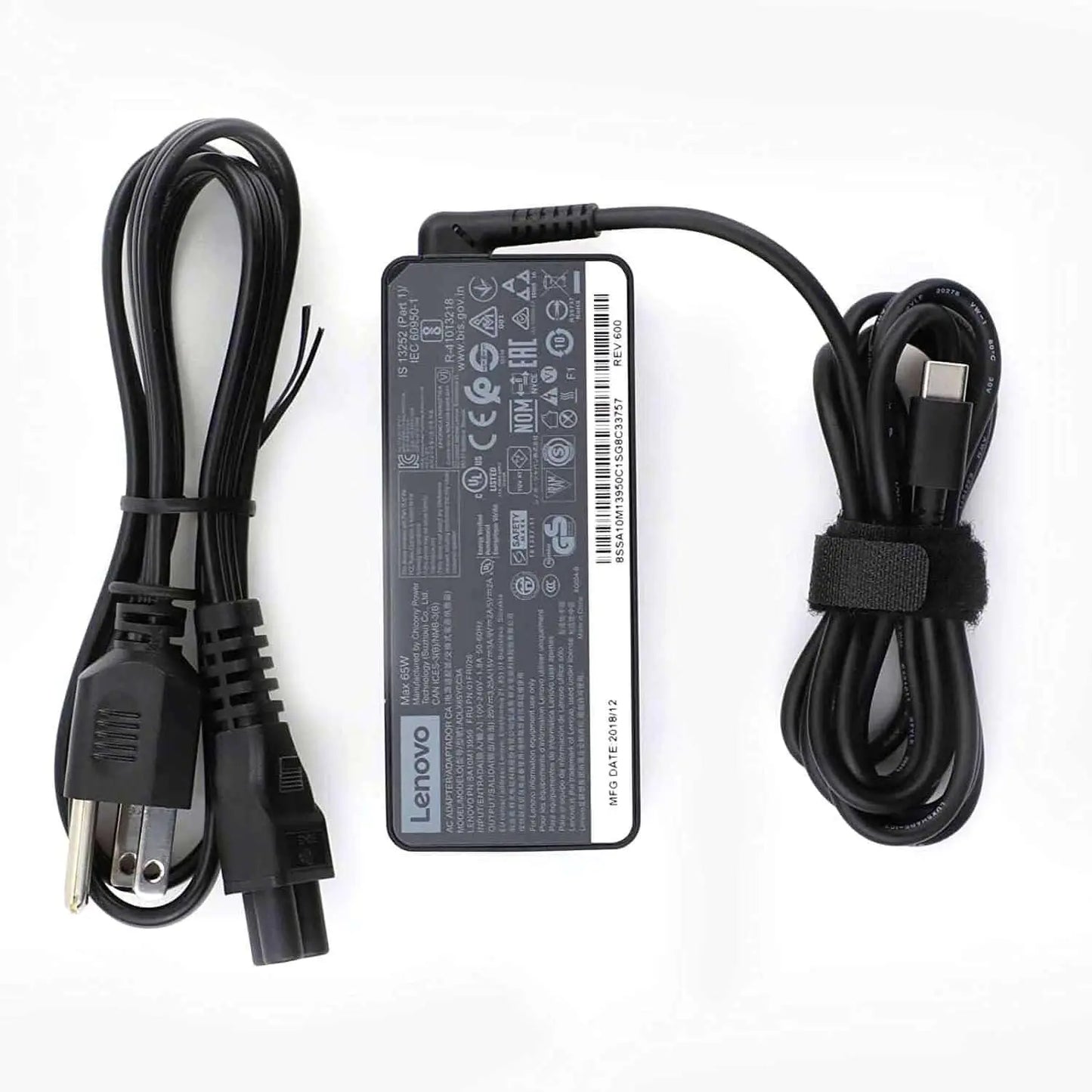 Lenovo Laptop Adaptor with cable 65W Type C
