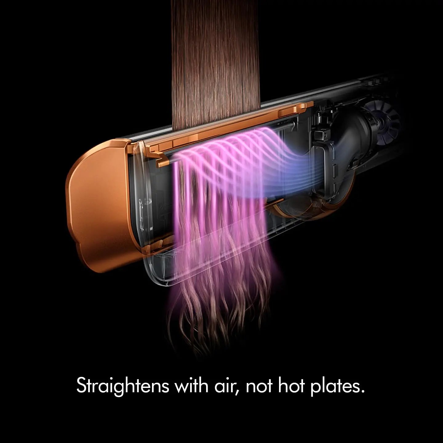 Dyson Airstrait™ Straightener Wet to Dry Straightener No Heat Damage 2 in 1 Straightening Saves Time