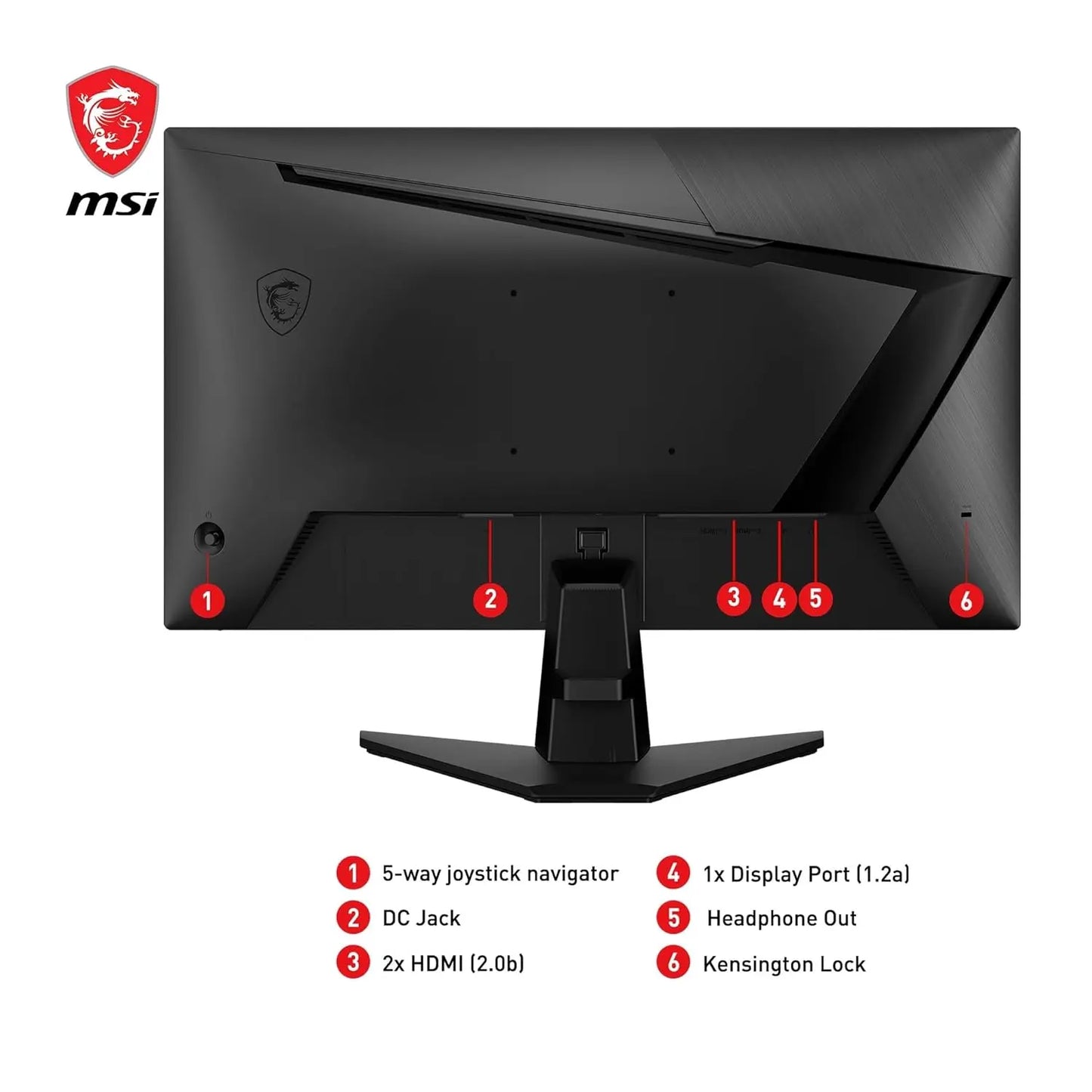 MSI G255F 25" FHD 180Hz 1ms IPS AMD FreeSync Gaming Monitor My Store