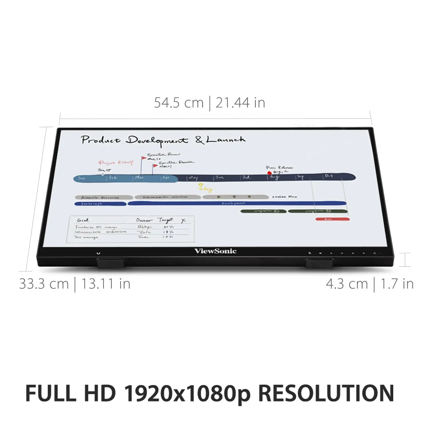 ViewSonic ID2456 24 Inch Touch Display Monitor with MPP 2.0 Active Stylus Pen My Store