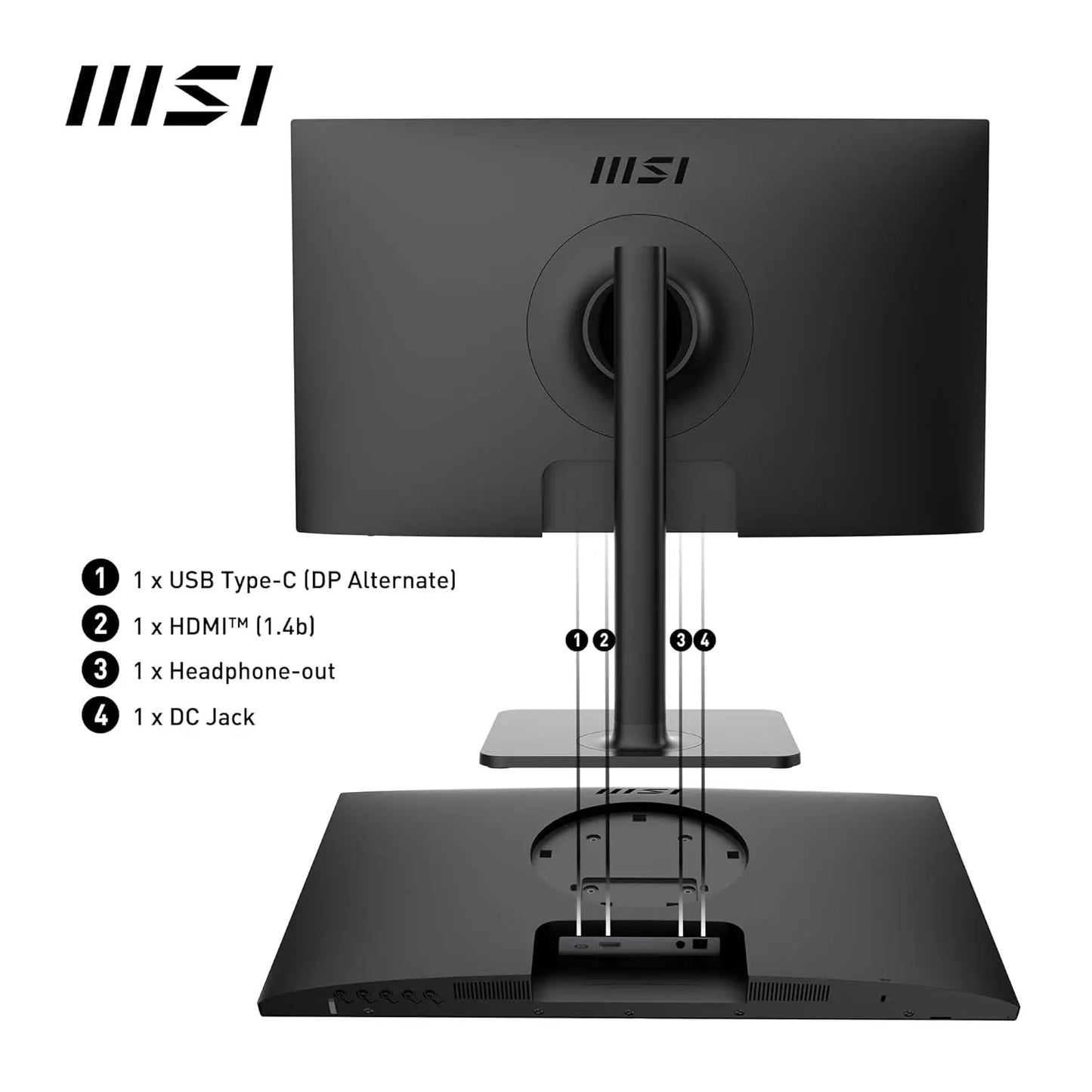 MSI Modern MD2412P 23.8 Inch 100Hz FHD IPS Monitor My Store
