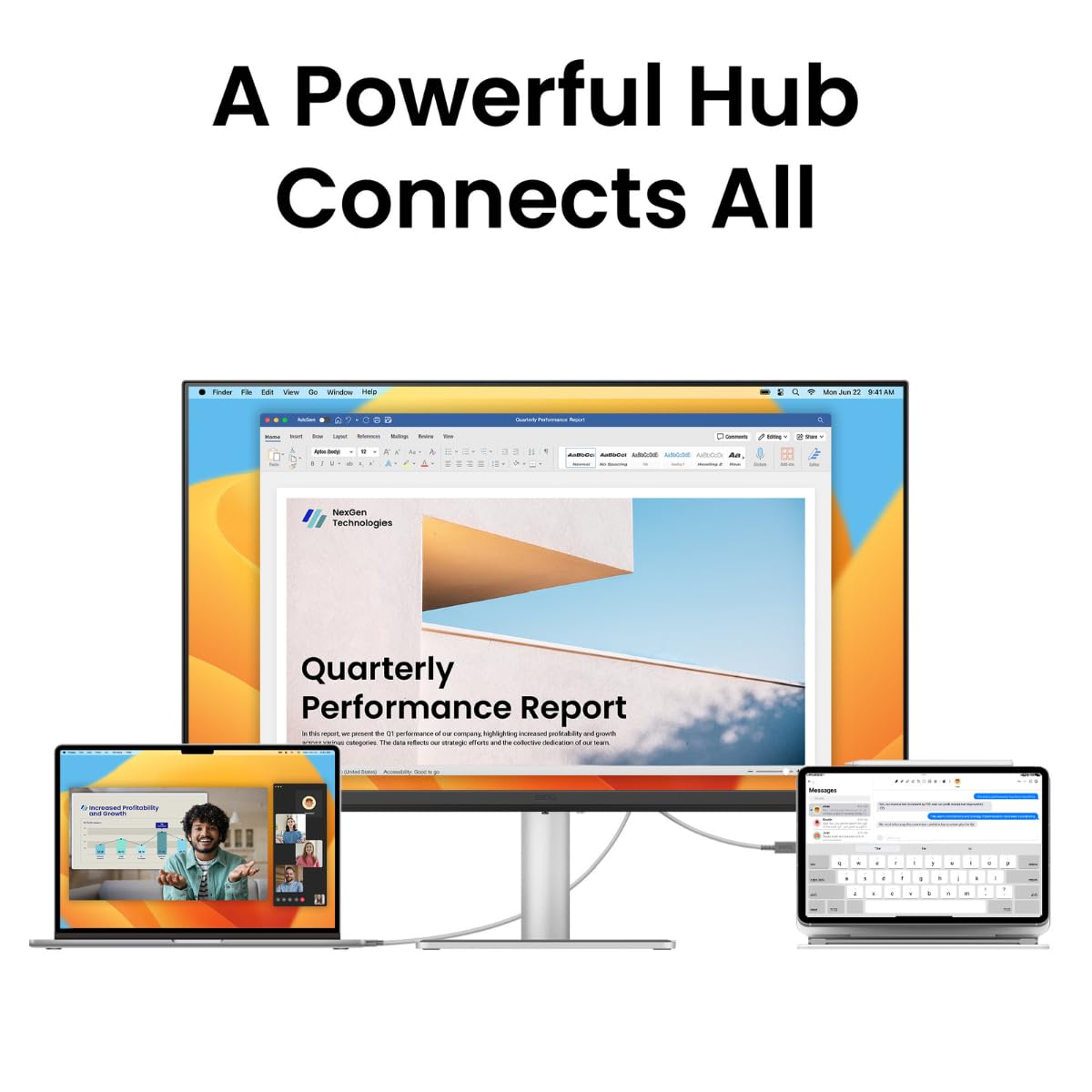 Benq Monitor MA270U 27" 4k 3840*2160 for Macbook