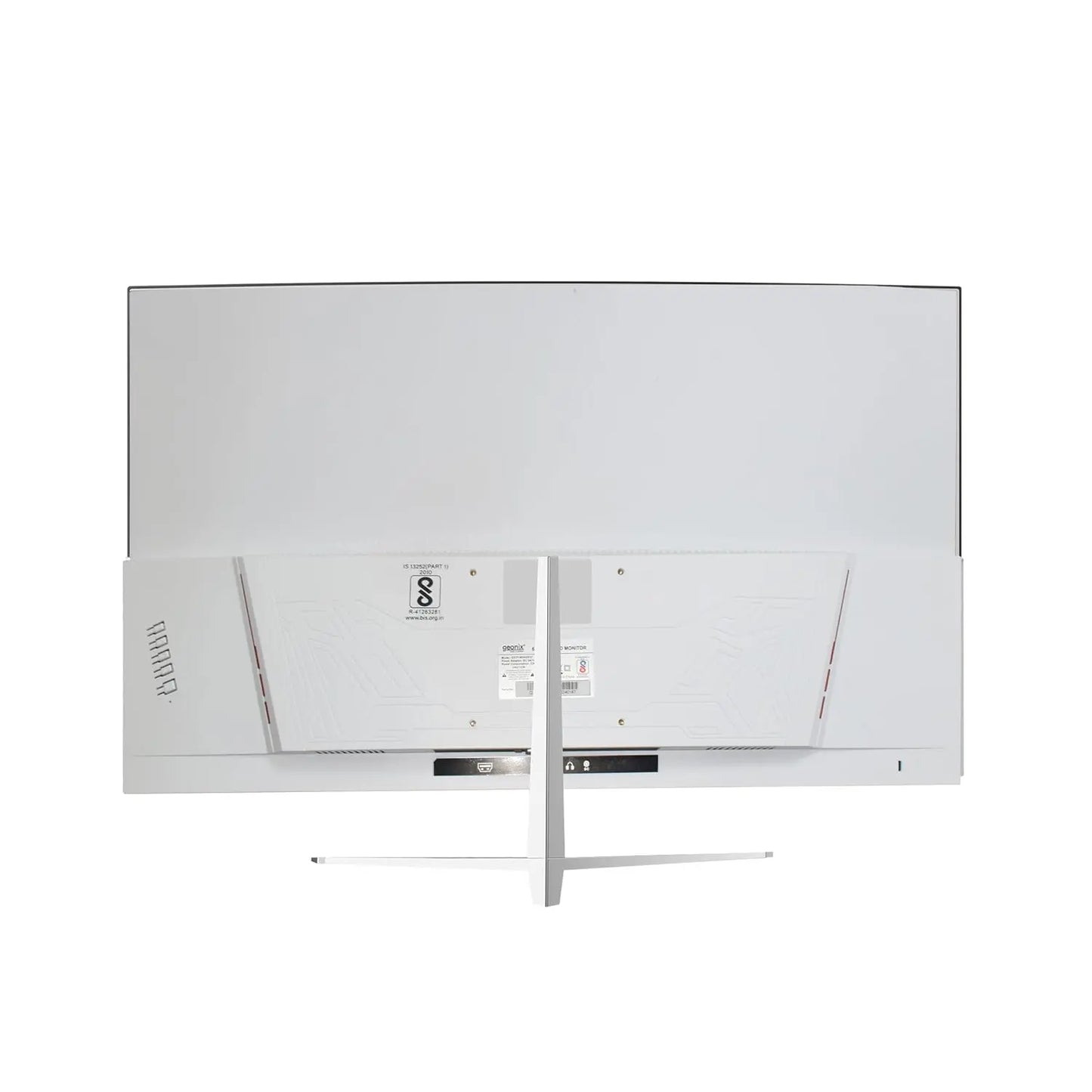 GEONIX Neon 27" 75Hz 1080p FHD  Curved Monitor with Dual Integrated Speakers - White My Store