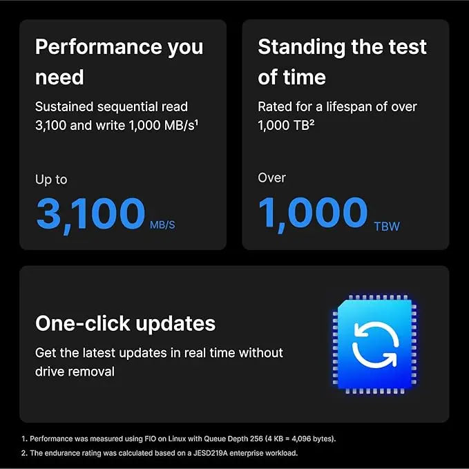 Synology SNV3410 400GB NVME Internal SSD Solid-State Drive for NAS My Store