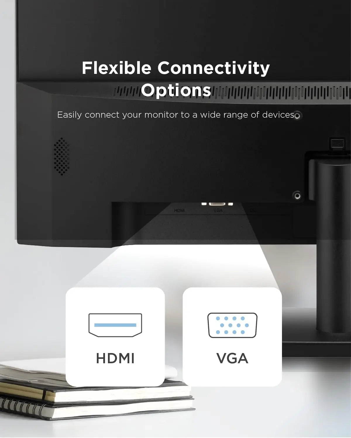 ViewSonic VA240-H 24" 100Hz 1080p FHD SuperClear IPS Panel Anti-Glare Monitor My Store