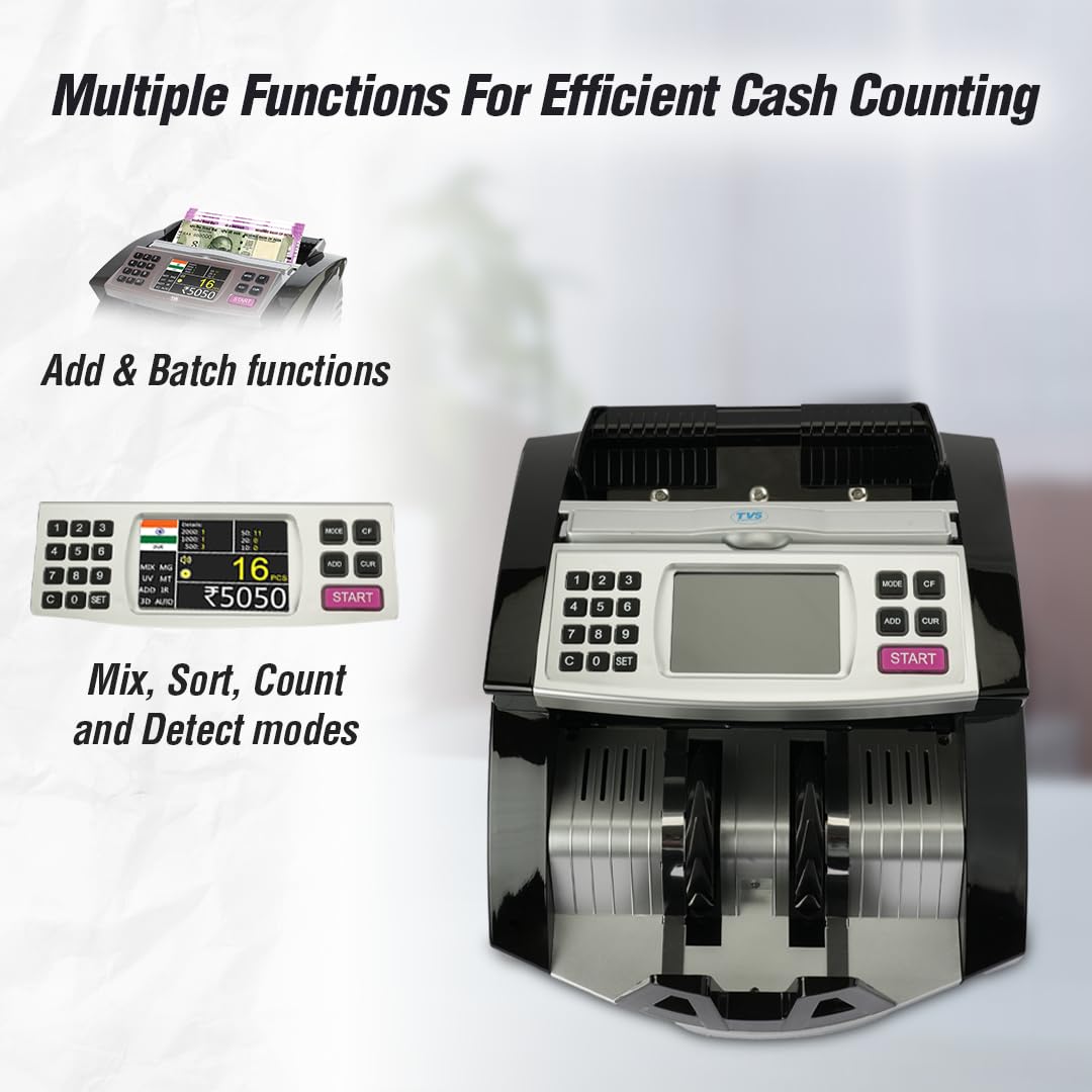 Tvs Cash Counting Machine CC-453 Star Plus
