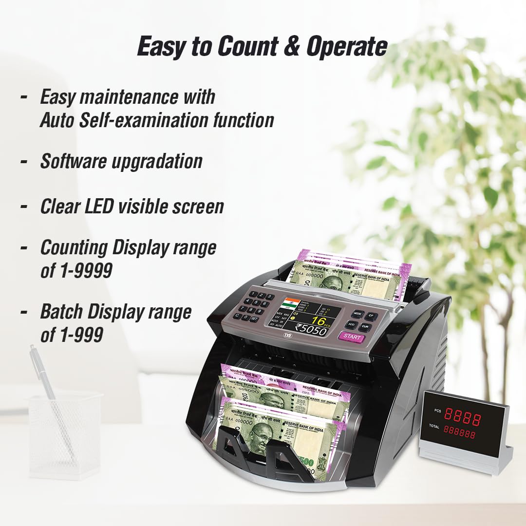 Tvs Cash Counting Machine CC-453 Star Plus