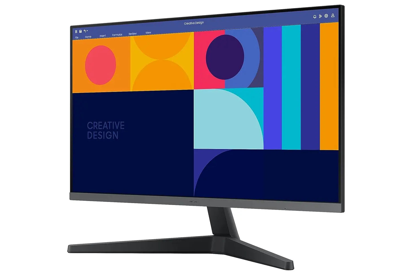 Samsung 27 Inch LS27C334GAWXXL LED Monitor With HDMI | VGA