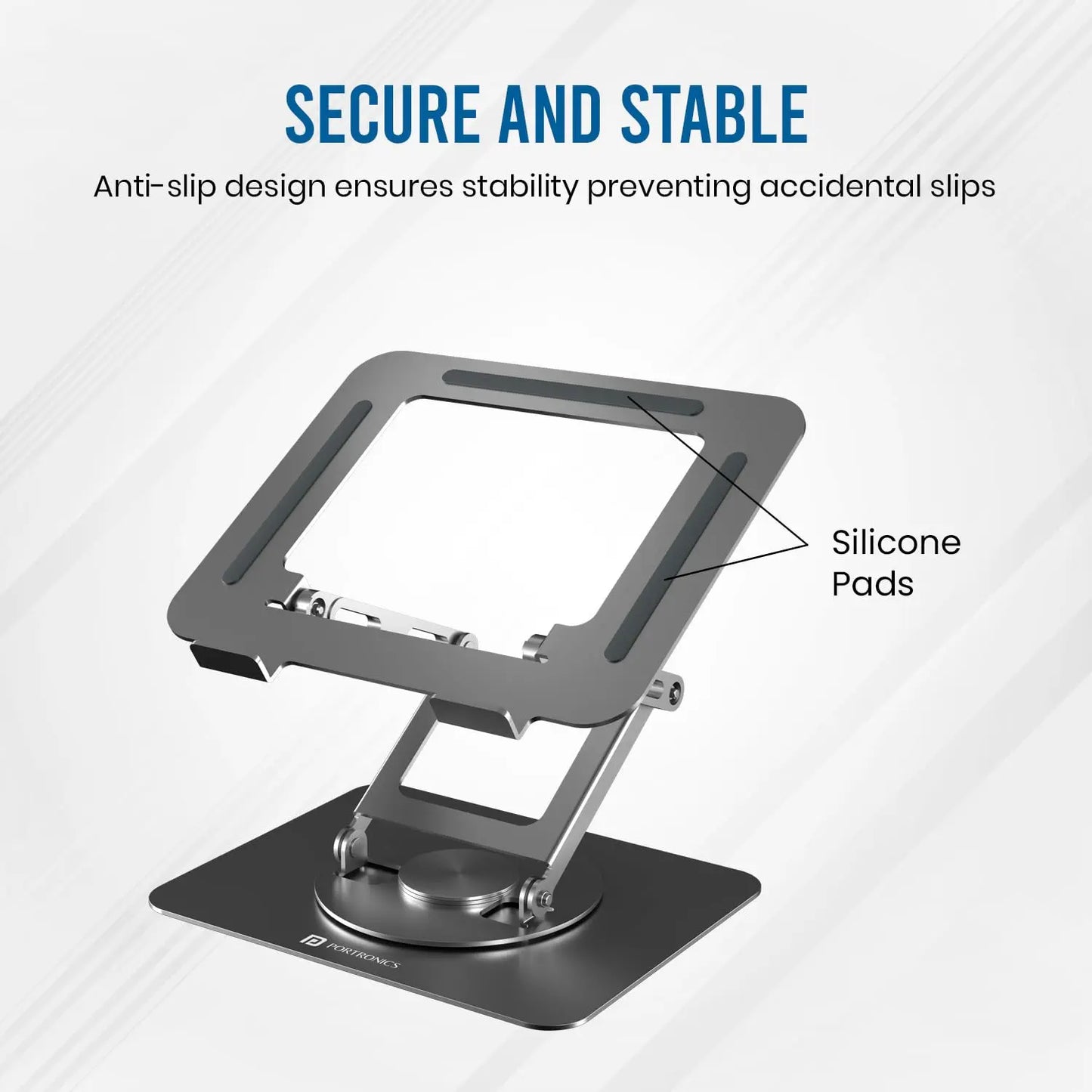 Portronics Laptop Stand My Buddy K11 Pro