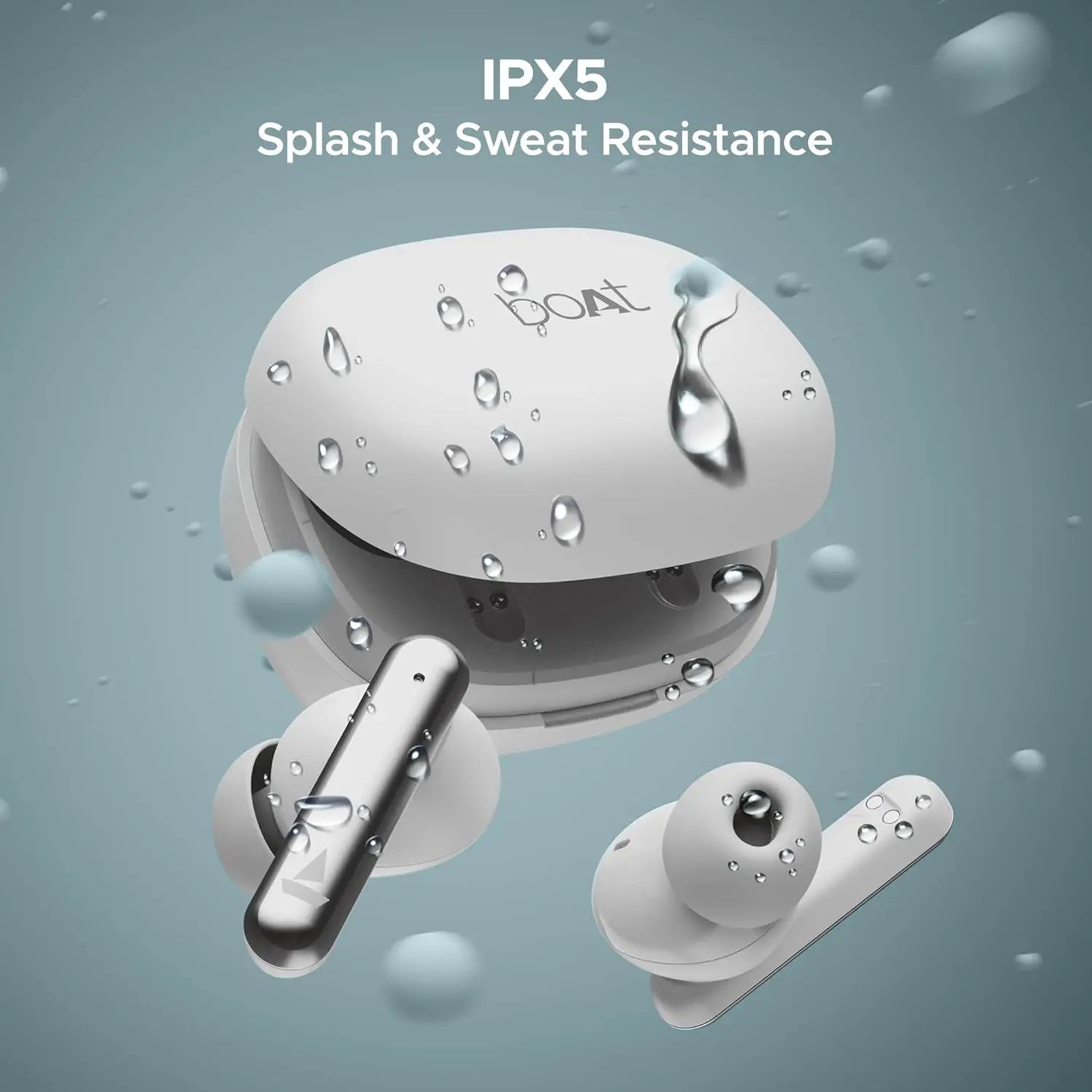 boAt Airdopes Bliss ANC in Ear TWS Earbuds (Pristine White) My Store