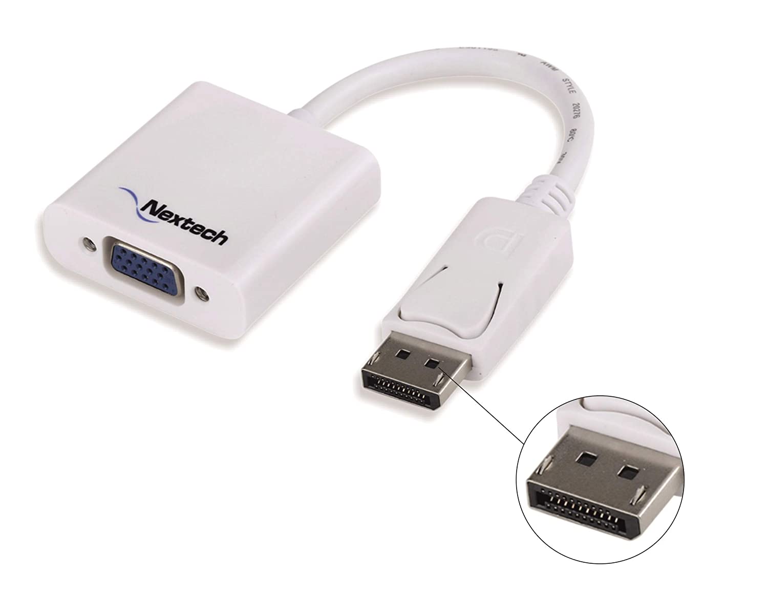 Nextech DP To VGA Female Computer Adapter NA25