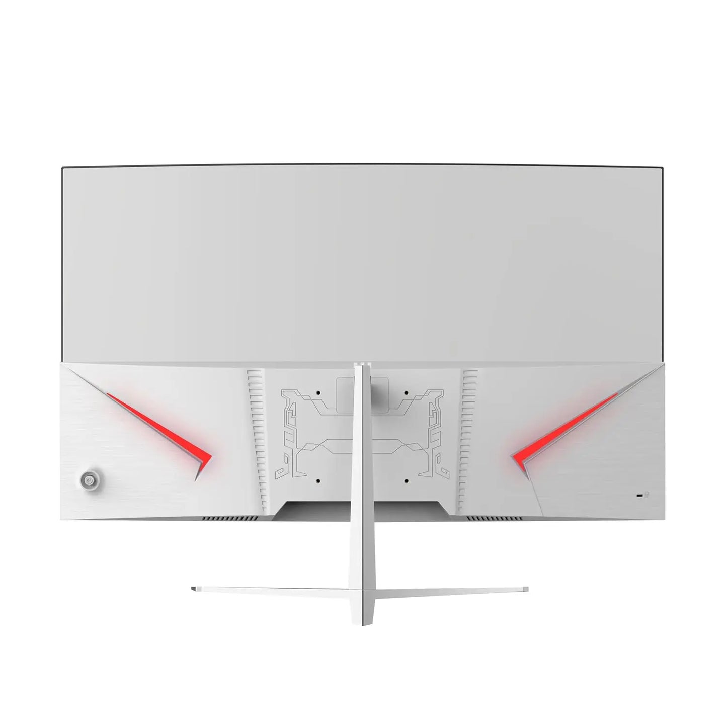 Geonix Argon 32" 75Hz 1080p Full HD LED Panel Curved Monitor with Dual Speakers - White My Store