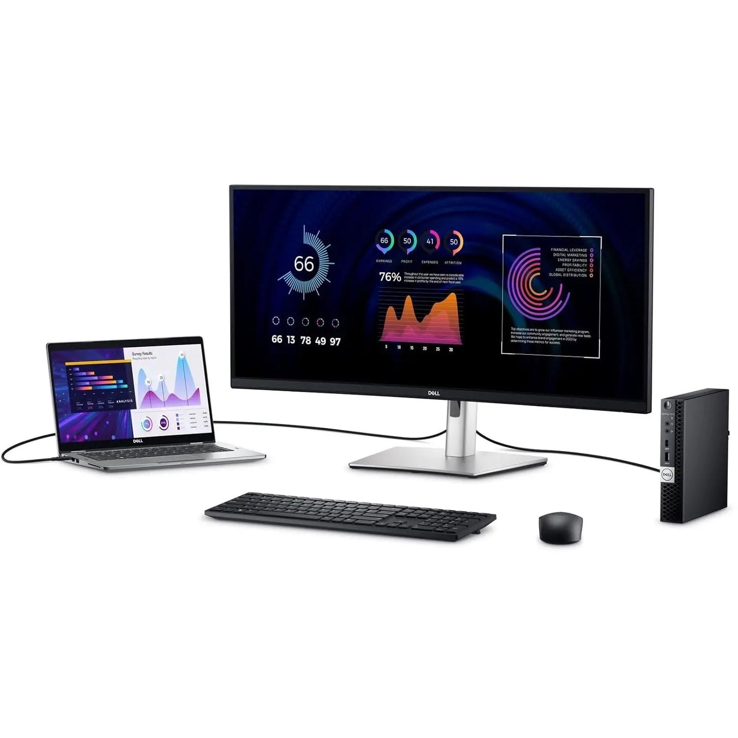 Dell P3424WE 34-inch Ultrawide Monitor with 1440p Curved Display and USB-C Hub Connectivity My Store