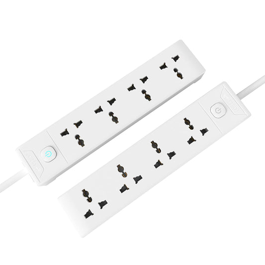 Cablet 4 Socket 1 Switch 1.8M Spike  4010-18