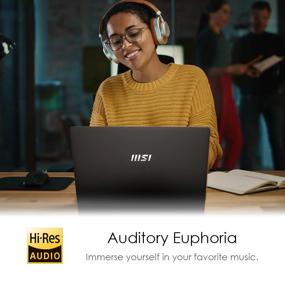 MSI Modern 15 15 B12MO-1006IN 12th Gen Intel Core i7 Processor/16GB Ram/512G SSD/Win11/Intel Iris Xe Graphics Card/Microsoft Office Home & Student 2021/Screen Inch 15.6/Black