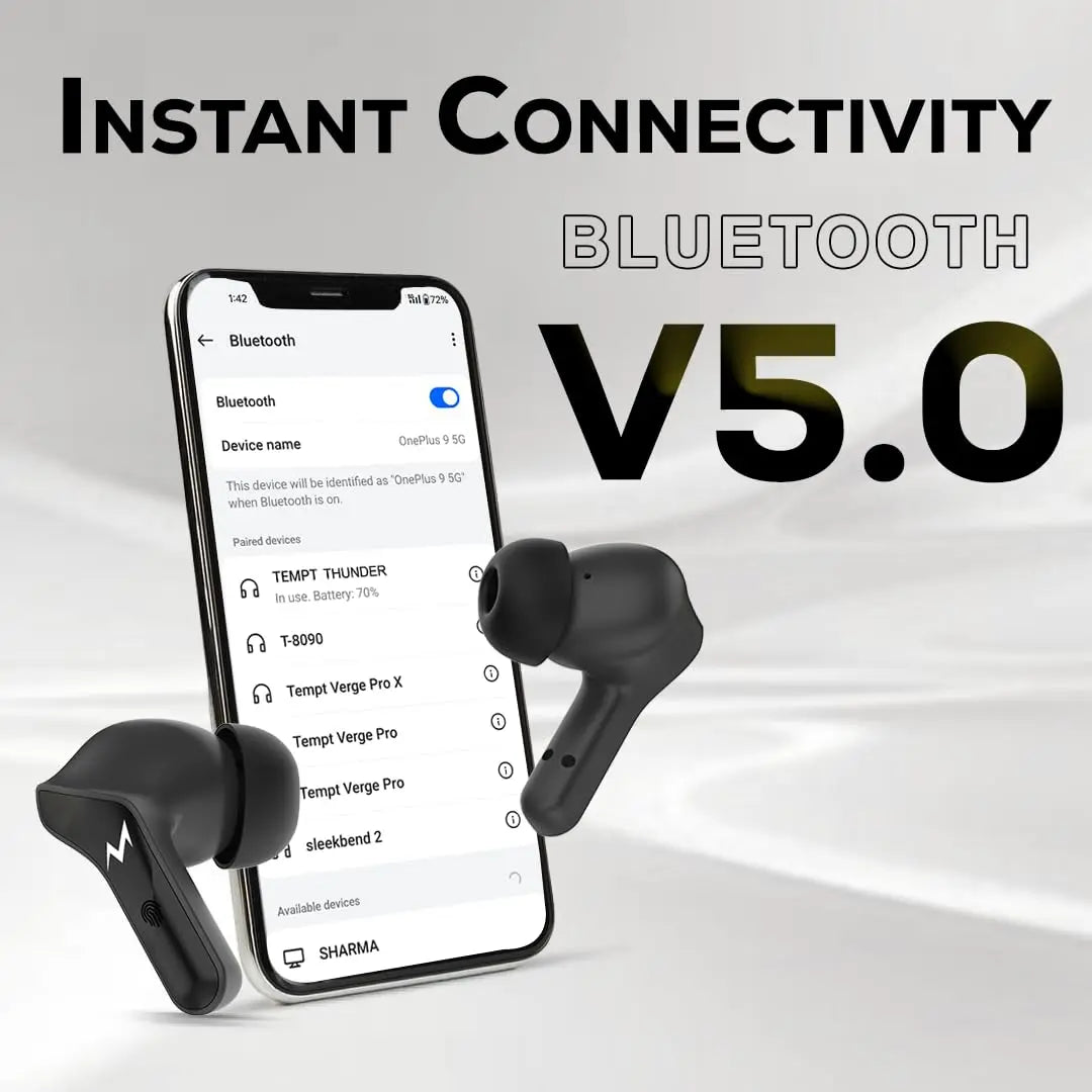 Tempt Thunder True Wireless Earbuds