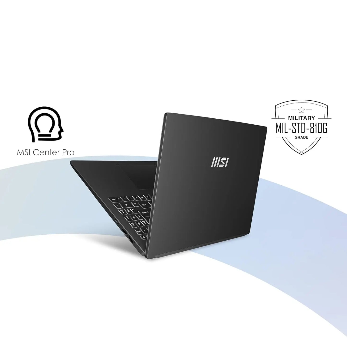 MSI Modern 15 Laptop B7M-445IN 7th Gen AMD Ryzen 5 Processor/16GB RAM/512GB SSD/Win11/Microsoft Office Home & Student 2021/AMD Radeon Graphic Card/Screen Inch 15.6/Classic Black
