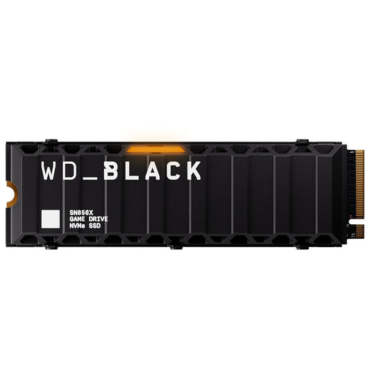 Western Digital WD Black SN850X 8TB M.2 NVMe Internal Gaming SSD with Heatsink - Black