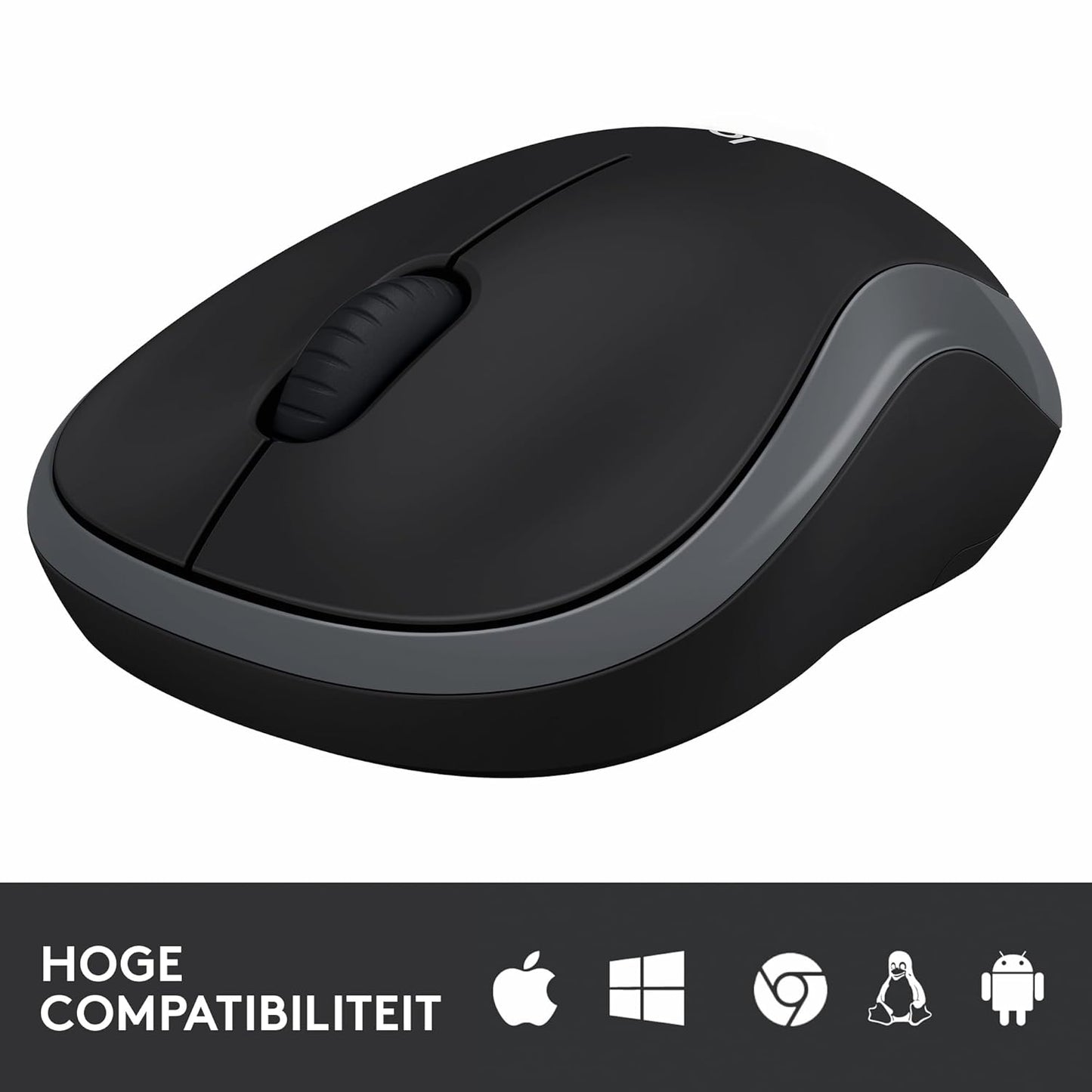 Logitech M185 Wireless Mouse Grey