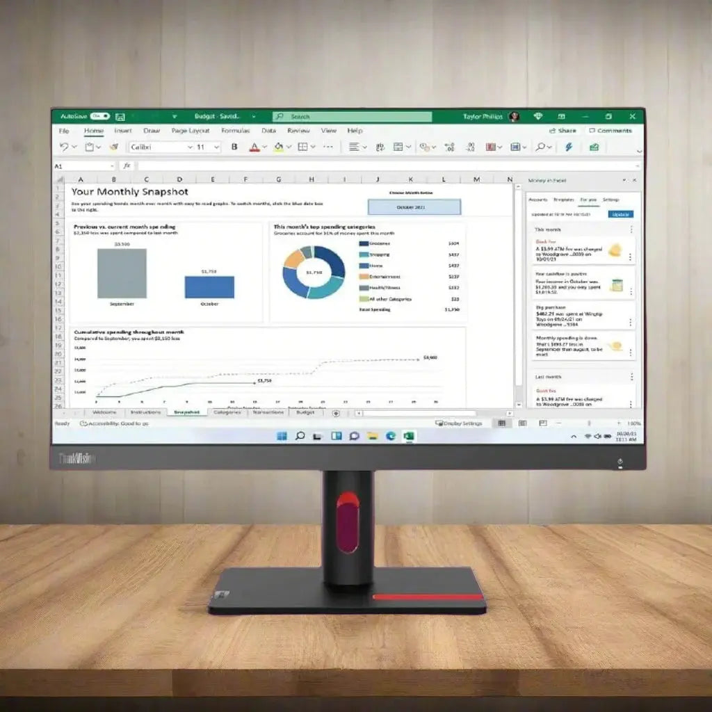 Lenovo ThinkVision S22i-30 21.5" FHD 75Hz Eye safe Office IPS Monitor My Store