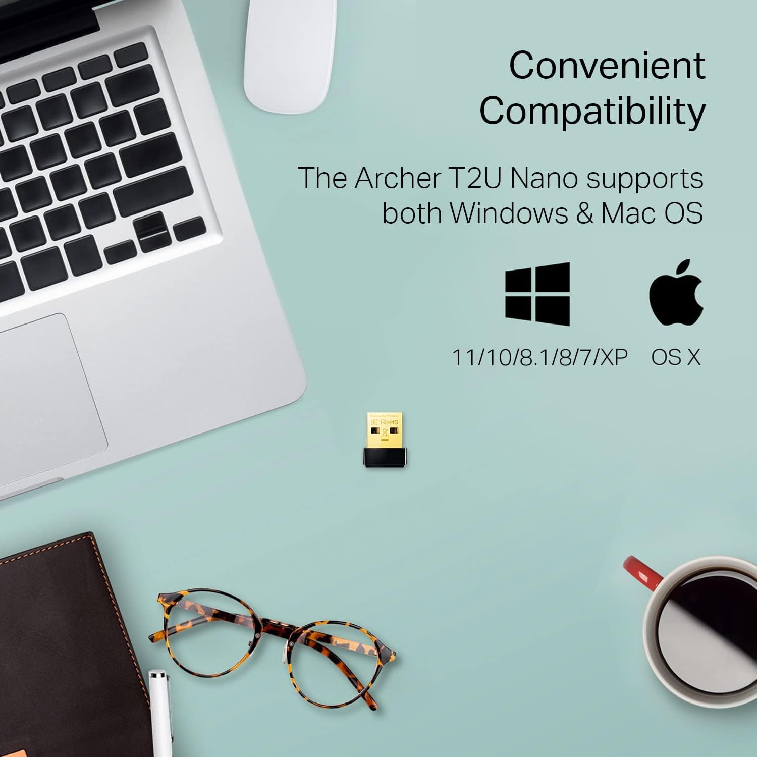 TP-Link Archer T600U AC600 Nano Wireless USB Adapter