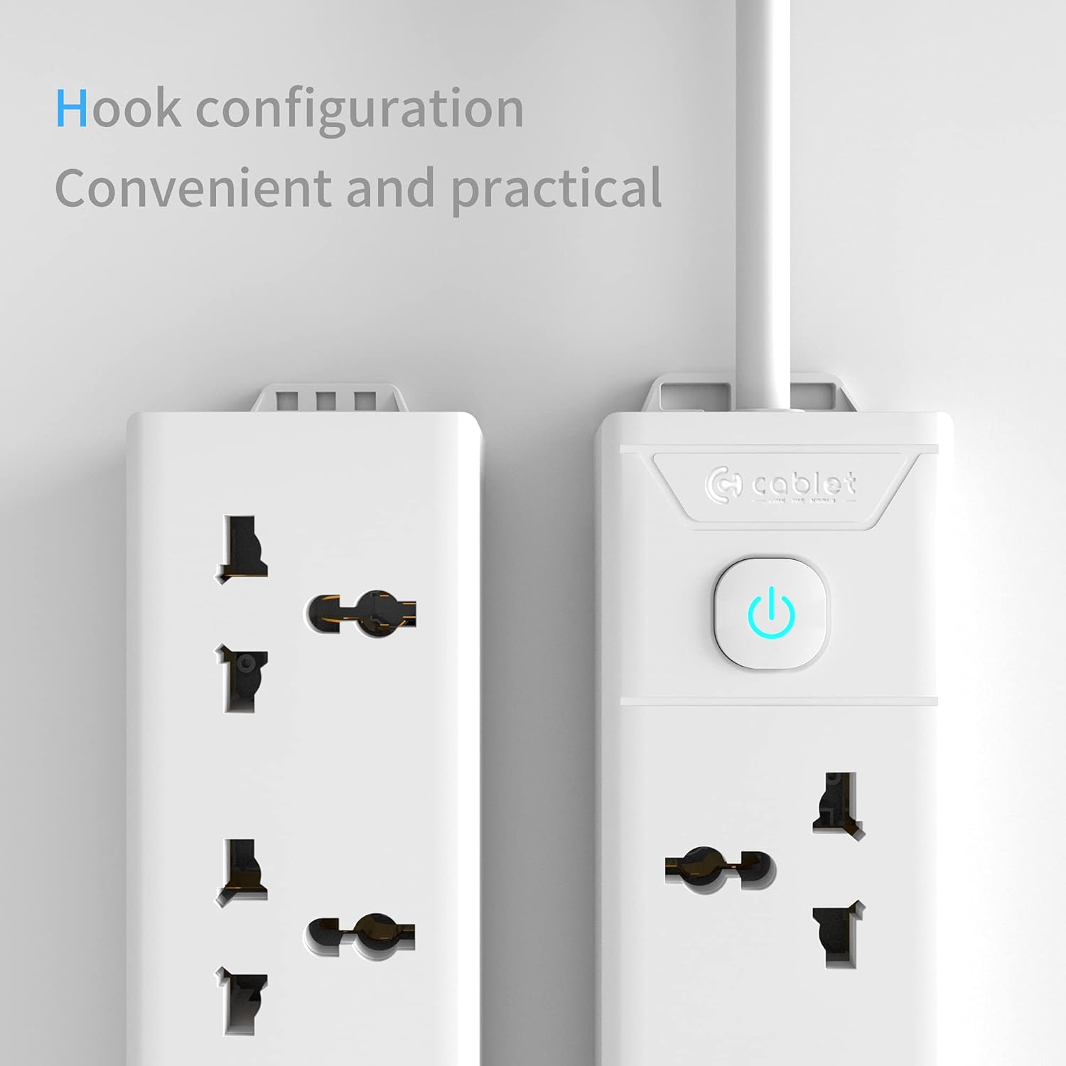Cablet 4 Socket 1 Switch 4.5m Spike 4010-45