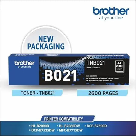 Brother Genuine Toner Cartridge TN B021