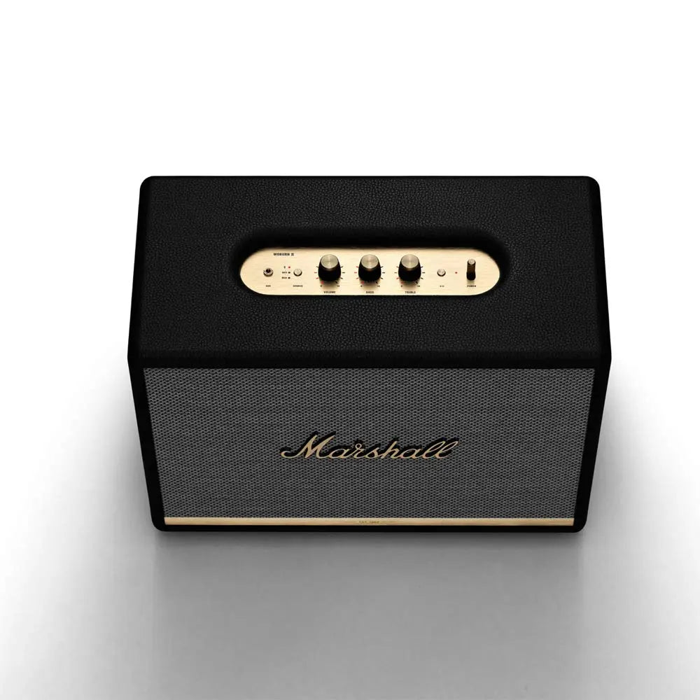 Marshall Woburn II 130 Watt Wireless Bluetooth Powered Speaker (Black)