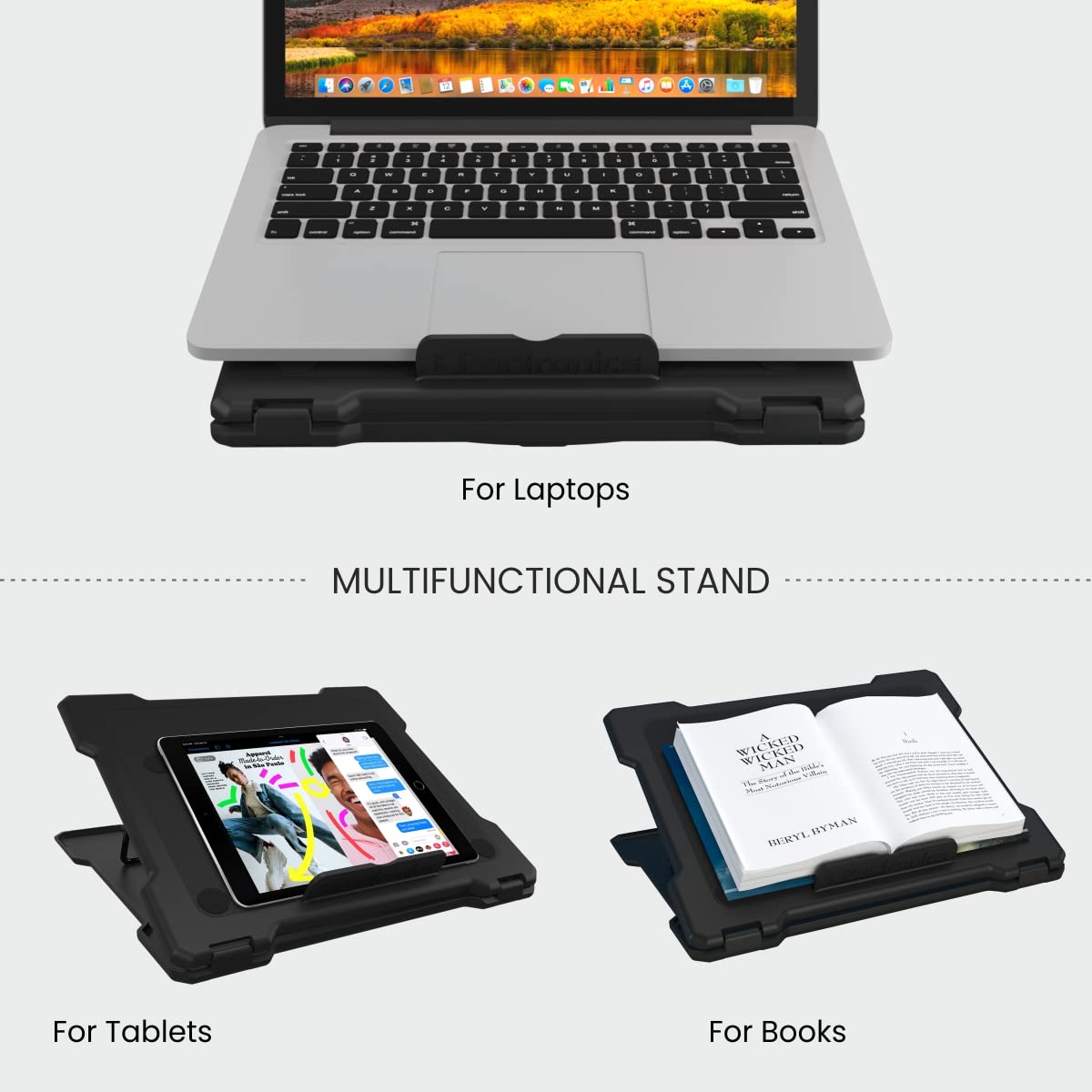 Portronics My Buddy Hexa 4 Portable Laptop Stand