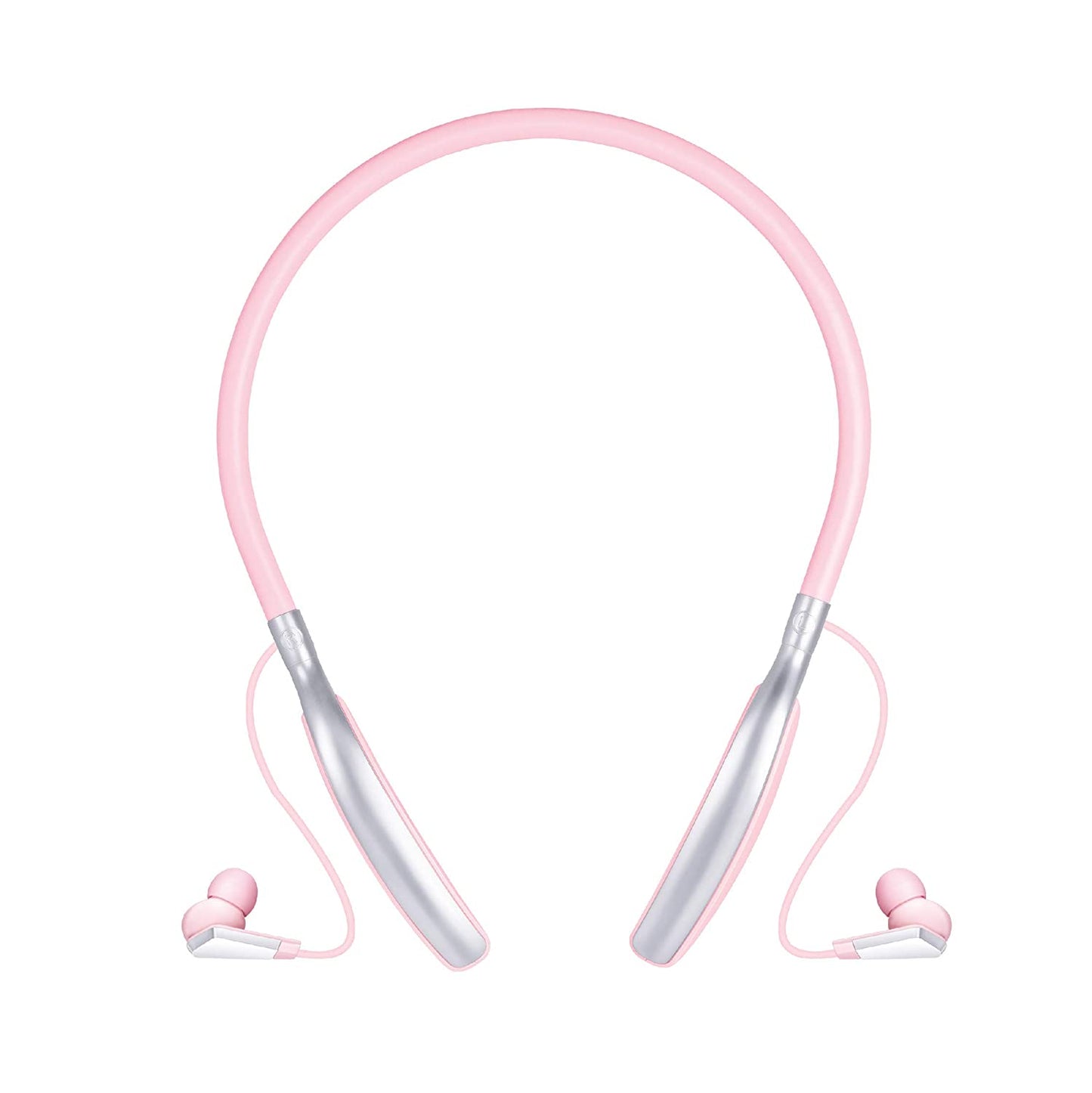 Fingers Miss World Wireless Bluetooth Earphone  with Mic Blush Pink