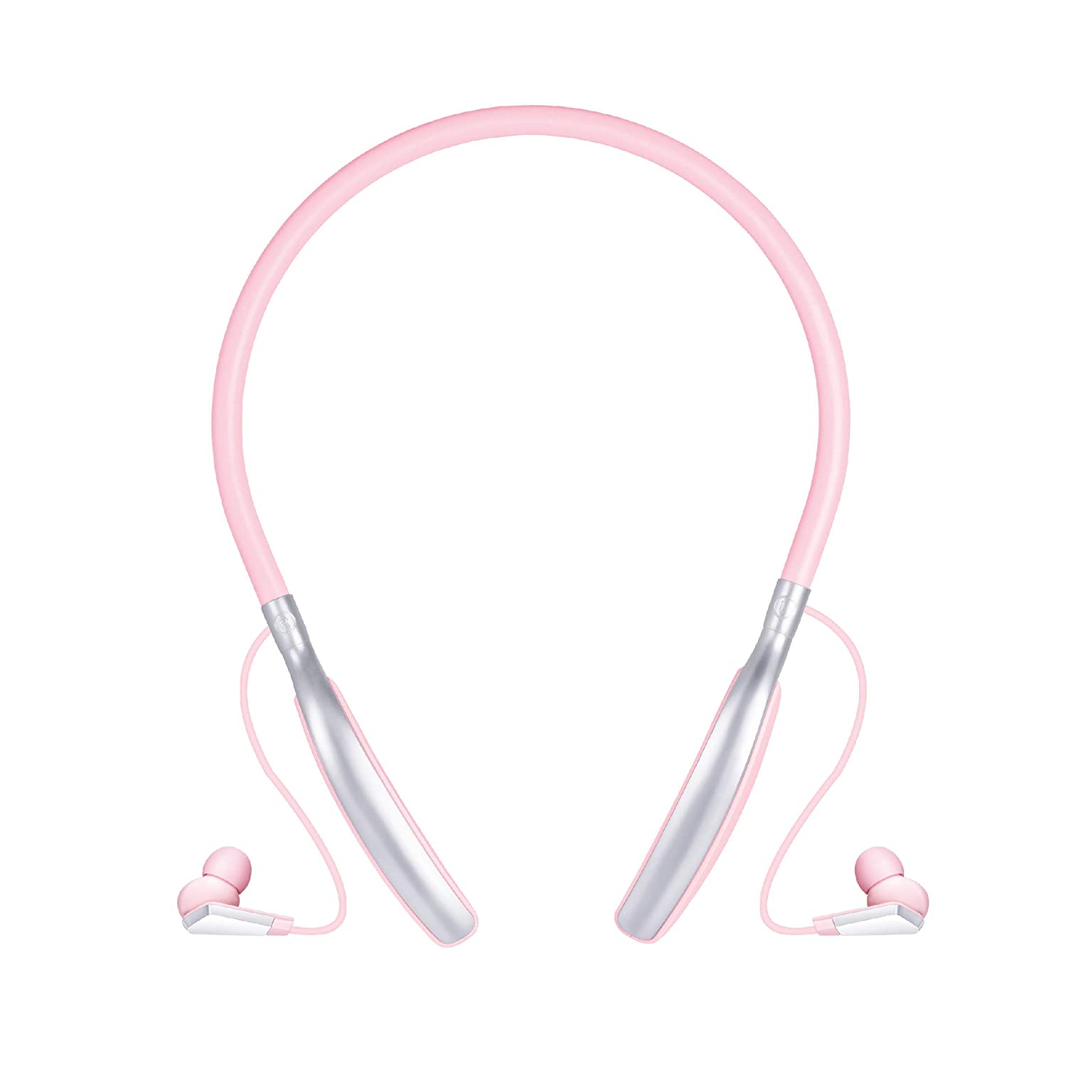 Fingers Miss World Wireless Bluetooth Earphone  with Mic Blush Pink