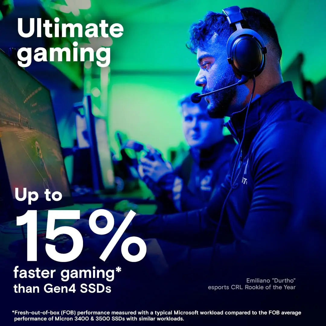 Crucial T705 4TB PCIe Gen5 NVMe M.2 2280 Internal Solid State Drive with Heatsink My Store