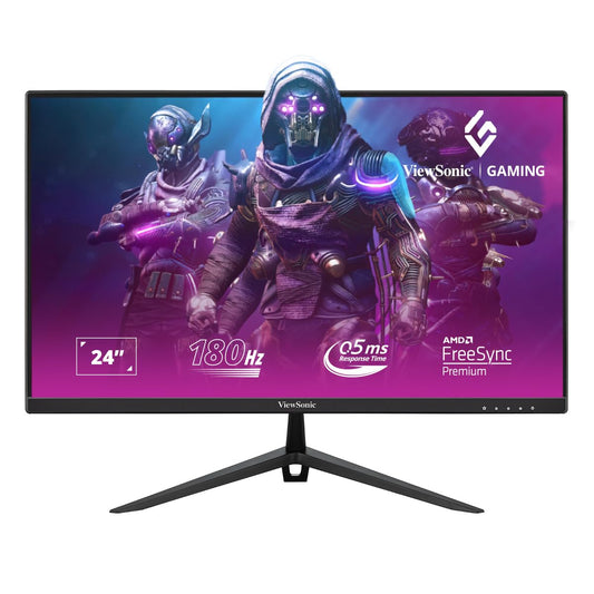 ViewSonic VX2428J Omni 24” 180Hz HDR10 1080p FHD IPS Panel Gaming Monitor with Speakers