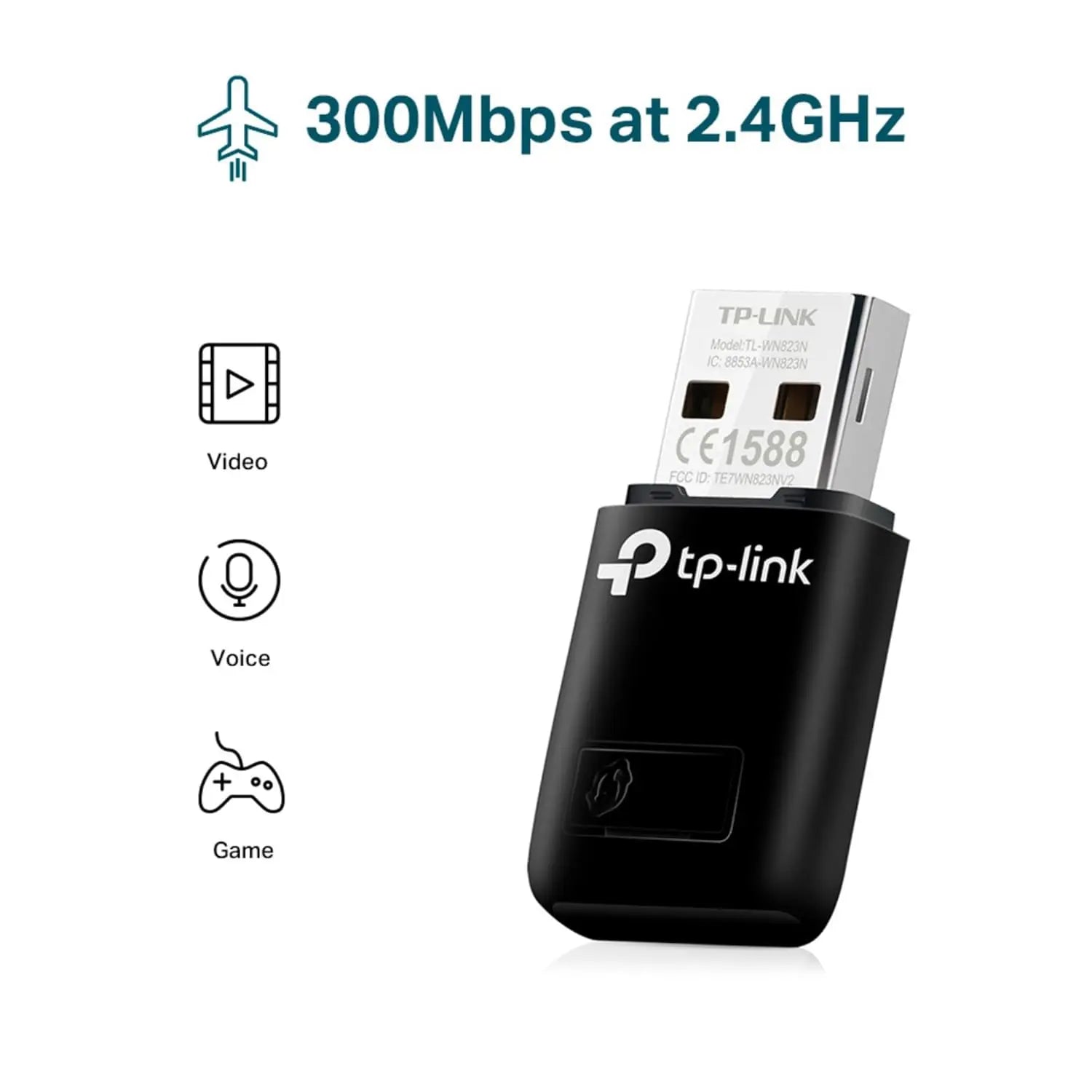 TP Link Usb Wifi Adapter TL-WN823N 300Mbps