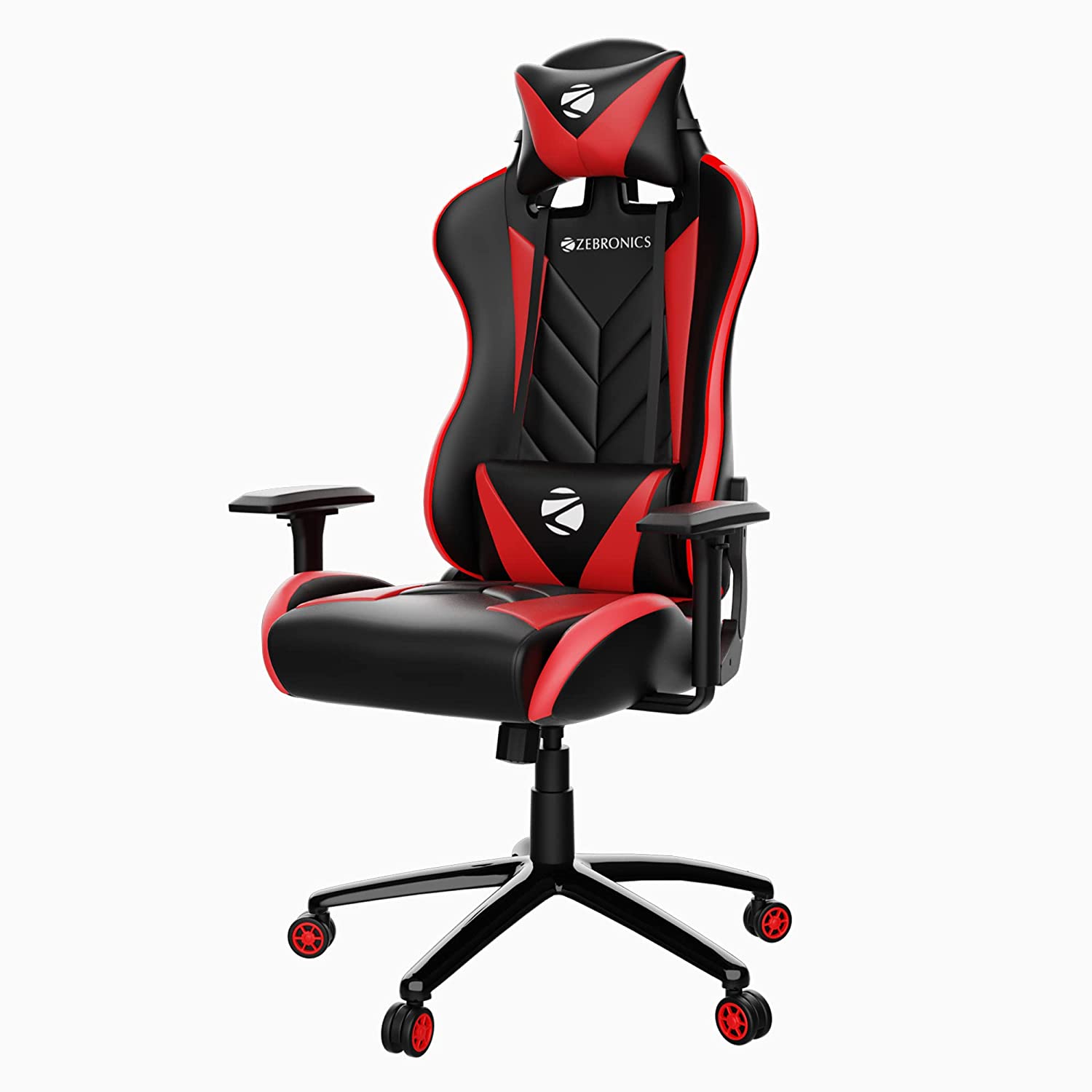 Zebronics ZEB-GC2000 Premium Gaming Chair with 3D Armrest, 90-180 Degree