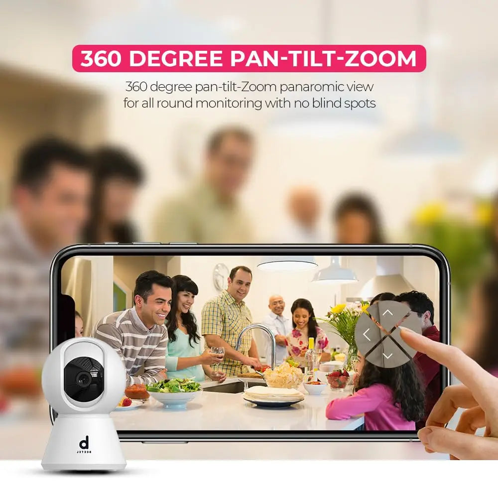 Beetel 3MP Full HD Smart Wi-Fi CCTV Home Security Camera CC3