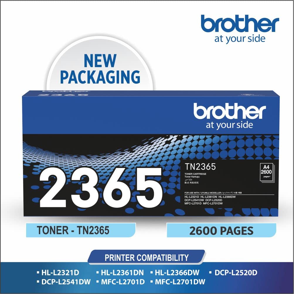 Brother Toner Cartridge TN 2365 BLACK