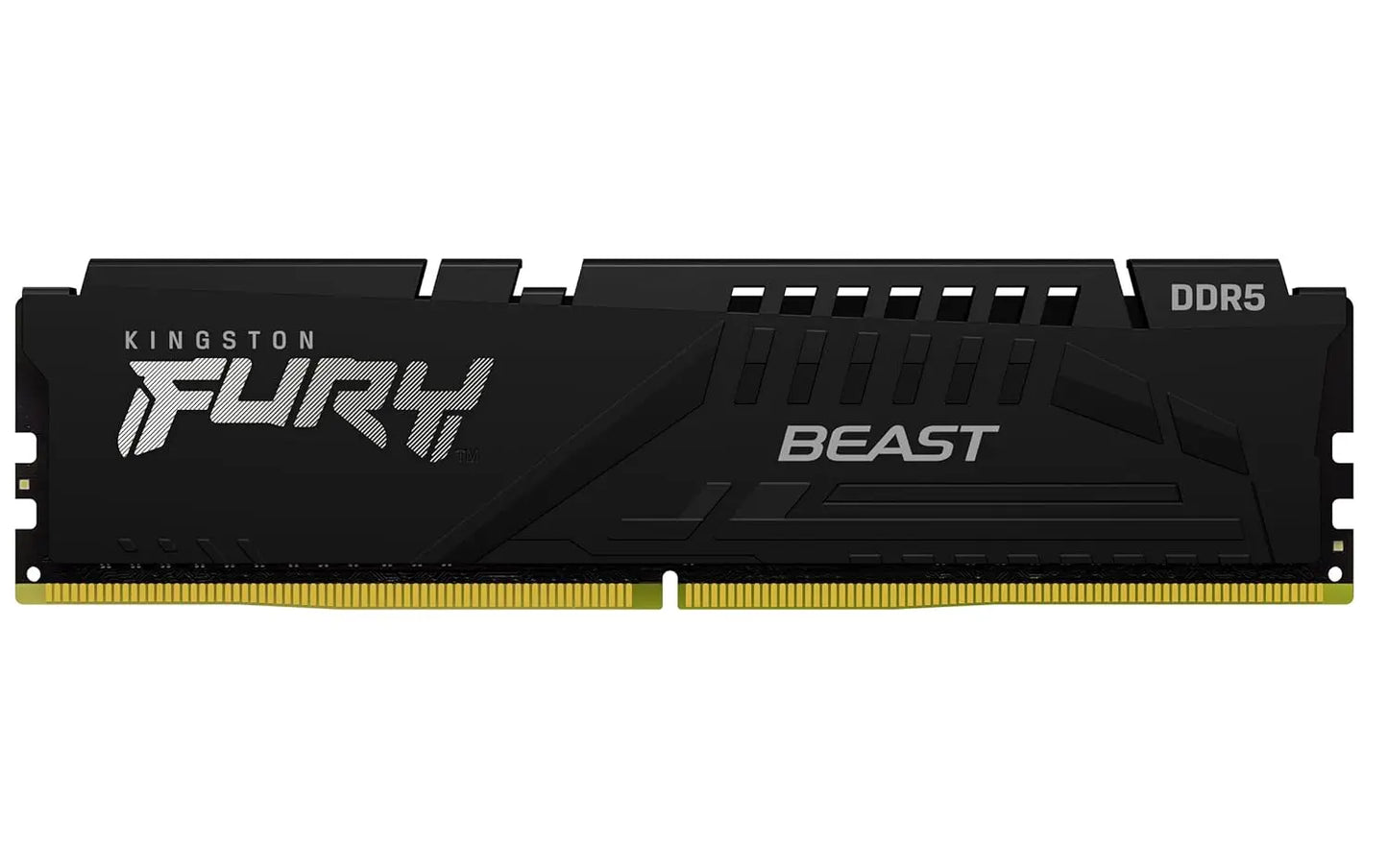 Kingston Fury Beast 16GB DDR5 RAM 5600MHz CL40 UDIMM Desktop Memory - Black